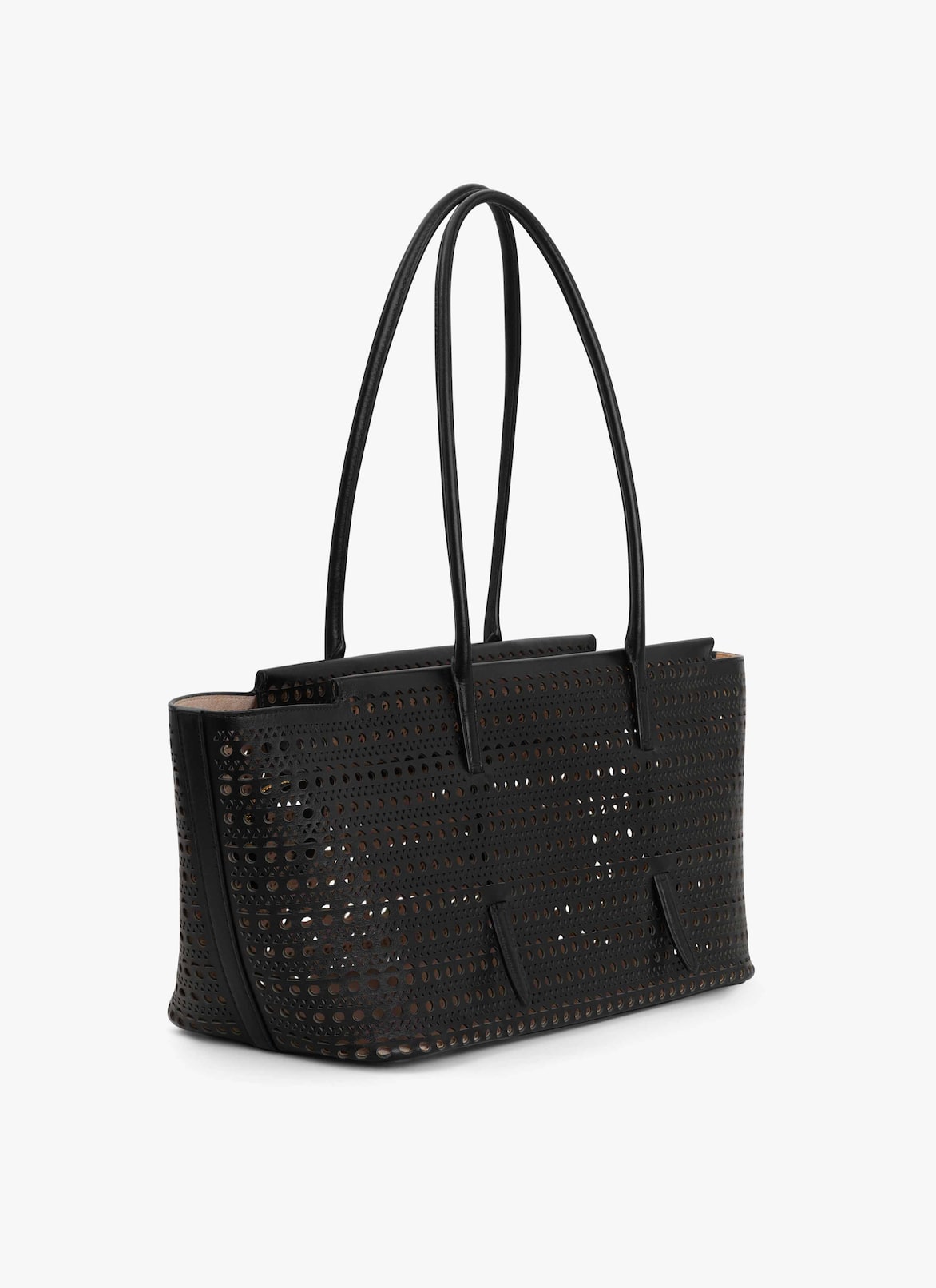 NEO MINA 32 BAG IN VIENNE CALFSKIN ALAÏA BLACK NEO MINA 32 BAG IN VIENNE CALFSKIN